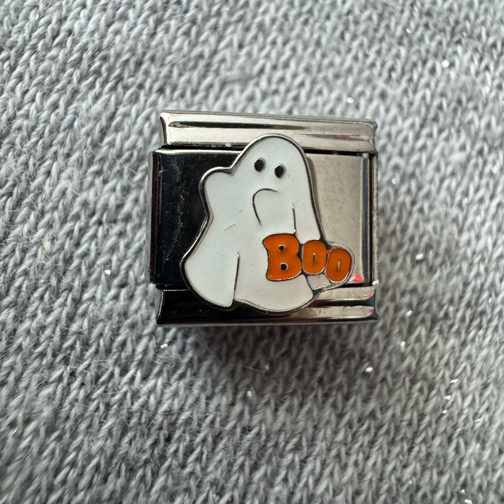 Fantasmino “Boo” Ghost Halloween Charm Link